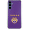 LSU Tigers Purple Galaxy A35 5G Clear Case